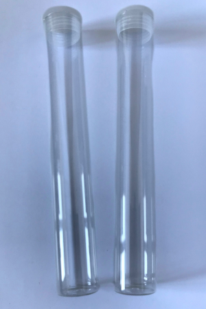 Tube en verre pour conserver des gousses de vanille